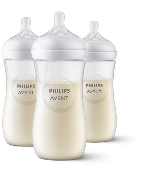 Philips Avent Natural Baby Bottles, 11 Ounce, (2 Pack).